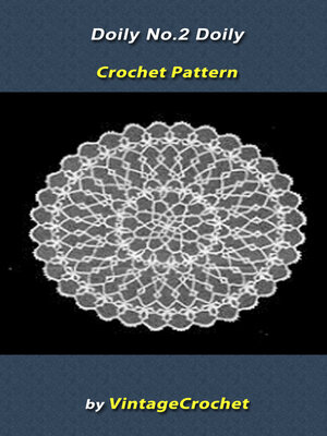 cover image of Doily No.2 Vintage Crochet Pattern